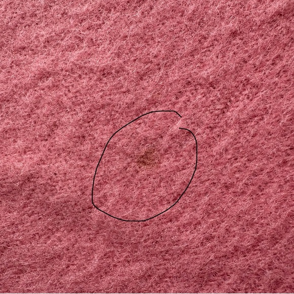 Vintage Rose Pink Pure Wool Blanket Made in Canada - Mothproof - Picture 15 of 16